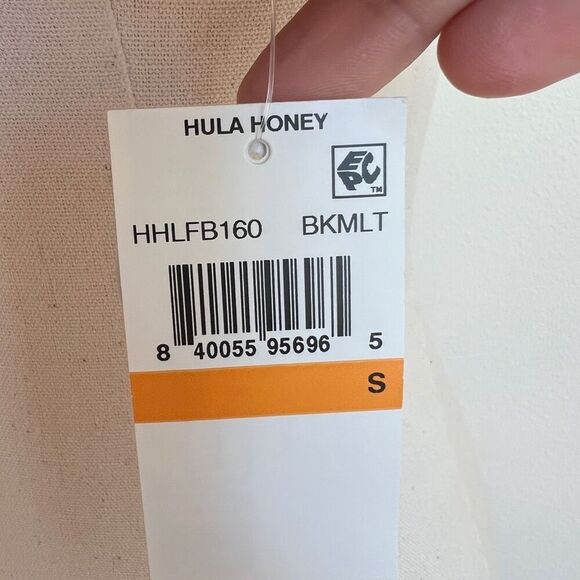 Hula Honey Luna Floral Triangle Bikini Top Juniors Small - Picture 7 of 11